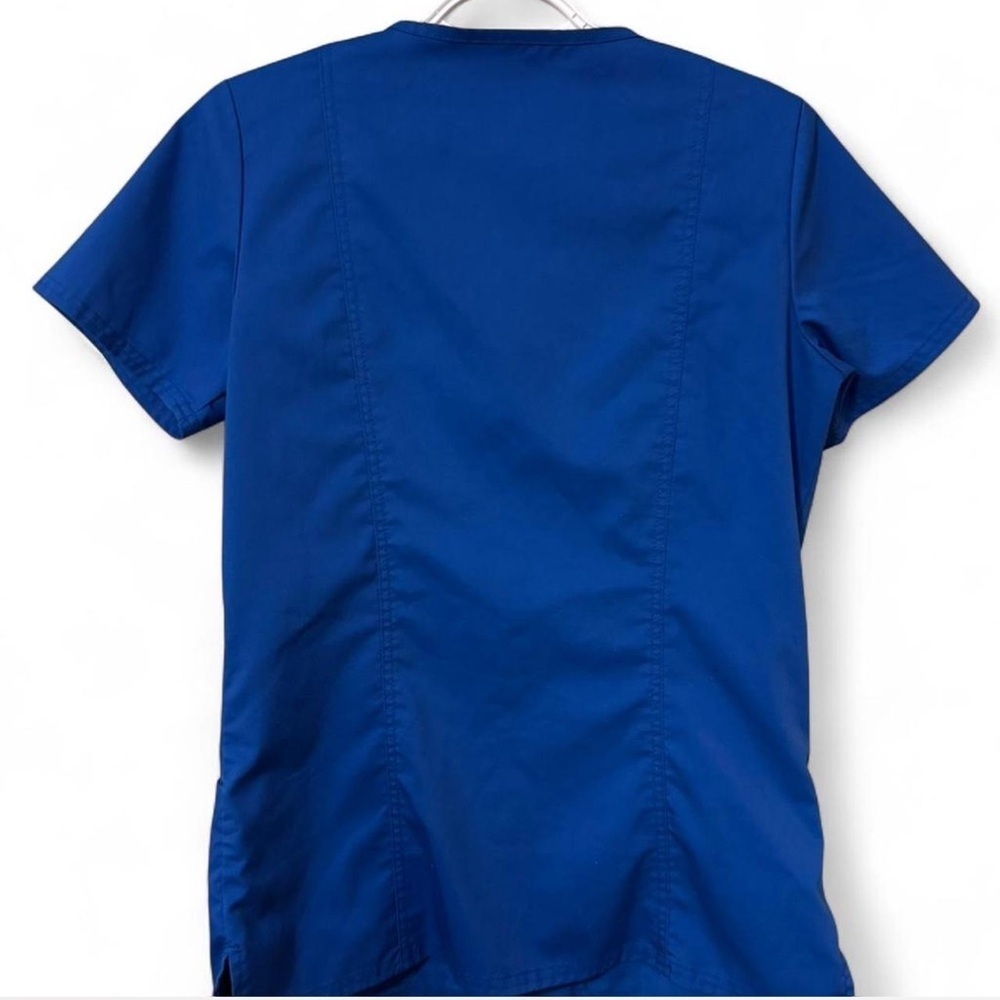 Cherokee Authentic Workwear Revolution Blue Top Size XS - Picture 5 of 6